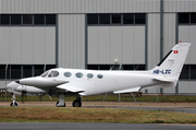 (Private) Cessna 340A (HB-LZC) at  Bournemouth - International (Hurn), United Kingdom