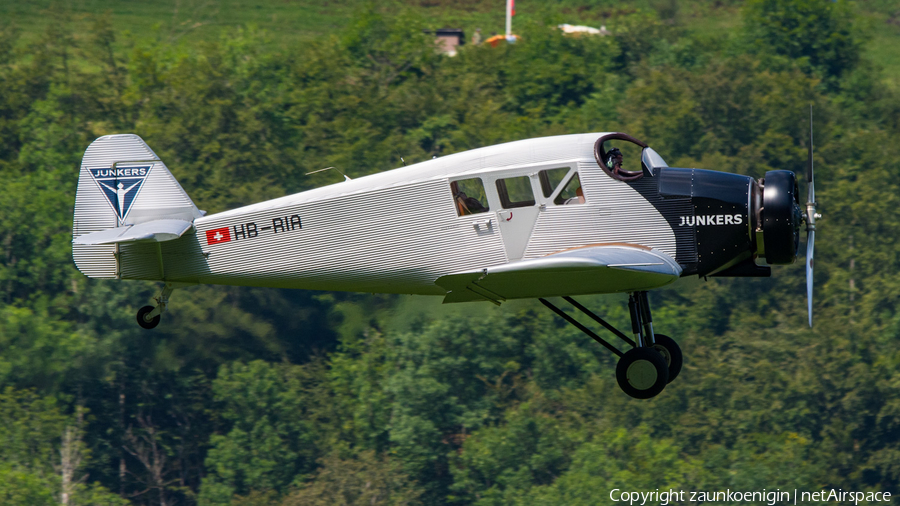 (Private) Junkers F 13 (HB-RIA) | Photo 585797