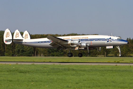 Breitling Lockheed L-1049F Super Constellation (HB-RSC) at  Hamburg - Fuhlsbuettel (Helmut Schmidt), Germany