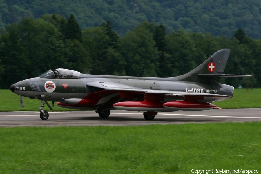 (Private) Hawker Hunter F.58 (HB-RVU) | Photo 557902
