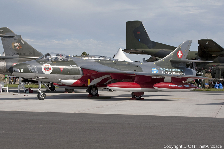 (Private) Hawker Hunter F.58 (HB-RVU) | Photo 292725