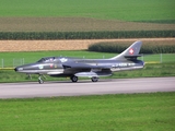 (Private) Hawker Hunter T.68 (HB-RVV) at  Payerne Air Base, Switzerland