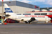 Geneva Airport Fire Brigade Boeing 737-222 (HB-SSA) at  Geneva - International, Switzerland