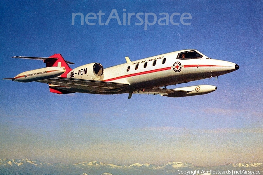 Swiss Air Ambulance Learjet 35A (HB-VEM) | Photo 69221
