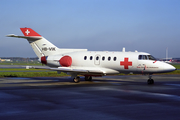 REGA - Swiss Air Rescue BAe Systems BAe 125-800B (HB-VIK) at  Hamburg - Fuhlsbuettel (Helmut Schmidt), Germany