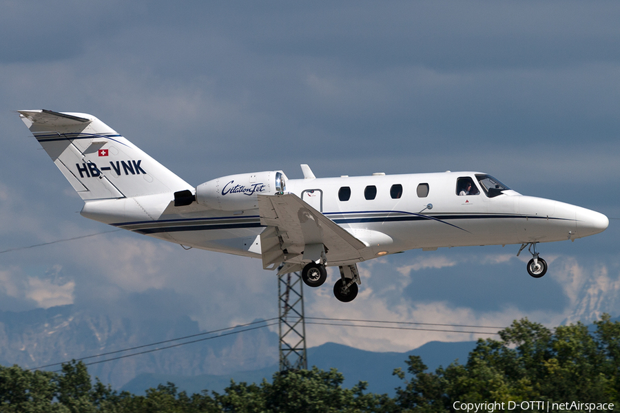 Jet Aviation Business Jets Cessna 525 CitationJet (HB-VNK) | Photo 201481