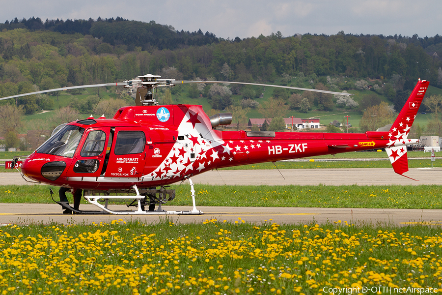 Air Zermatt Eurocopter AS350B3 Ecureuil (HB-ZKF) | Photo 351146