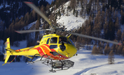 Heli Bernina Eurocopter AS350B3 Ecureuil (HB-ZMI) at  Samedan - St. Moritz, Switzerland