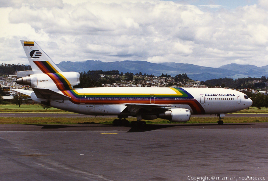 Ecuatoriana McDonnell Douglas DC-10-30 (HC-BKO) | Photo 9168