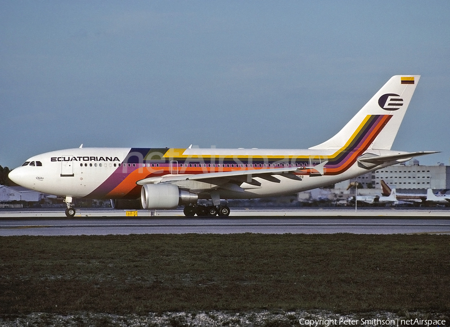 Ecuatoriana Airbus A310-324 (HC-BRB) | Photo 212167