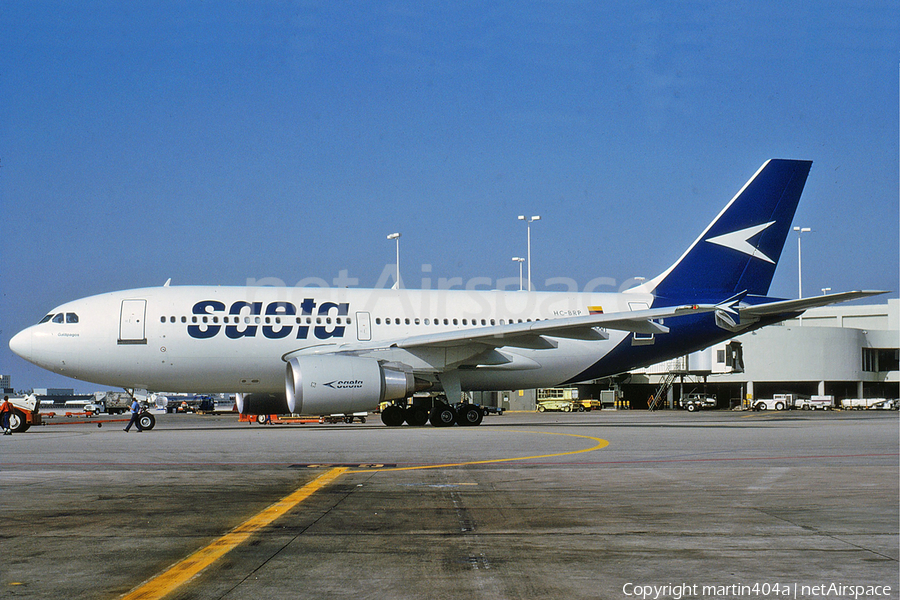 SAETA Air Ecuador Airbus A310-304 (HC-BRP) | Photo 72276