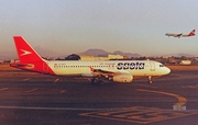 SAETA Air Ecuador Airbus A320-231 (HC-BTV) at  Mexico City - Lic. Benito Juarez International, Mexico