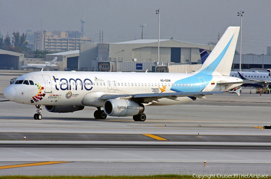 TAME - Linea Aerea del Ecuador Airbus A320-233 (HC-CGW) | Photo 101083