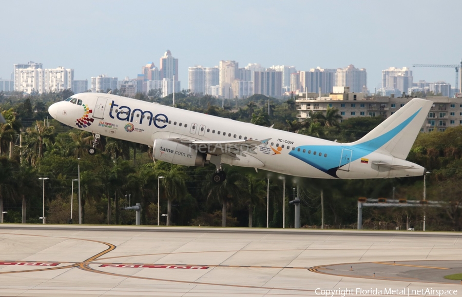 TAME - Linea Aerea del Ecuador Airbus A320-233 (HC-CGW) | Photo 320159