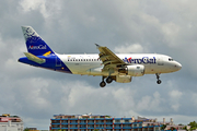 AeroGal - Aerolineas Galapagos Airbus A319-112 (HC-CKM) at  Philipsburg - Princess Juliana International, Netherland Antilles