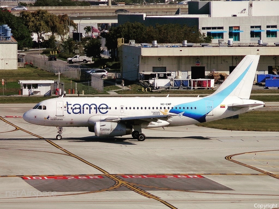 TAME - Linea Aerea del Ecuador Airbus A319-132 (HC-CMP) | Photo 146377