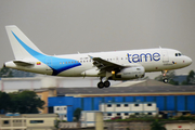 TAME - Linea Aerea del Ecuador Airbus A319-132 (HC-CMP) at  Sao Paulo - Guarulhos - Andre Franco Montoro (Cumbica), Brazil
