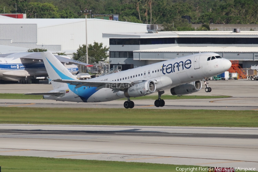 TAME - Linea Aerea del Ecuador Airbus A320-233 (HC-COE) | Photo 545775