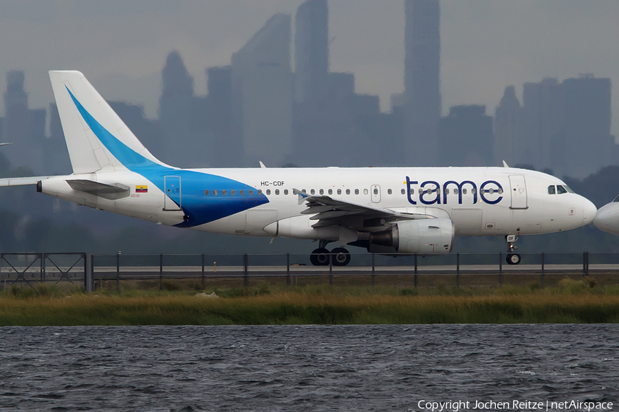 TAME - Linea Aerea del Ecuador Airbus A319-112 (HC-COF) | Photo 125259