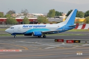 Aeroregional Boeing 737-5Y0 (HC-CUH) at  Mexico City - Lic. Benito Juarez International, Mexico