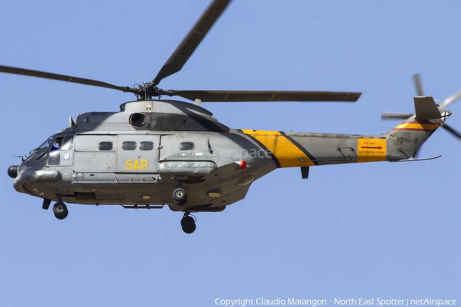 Spanish Air Force (Ejército del Aire) Aerospatiale SA330L Puma (HD.19-3) | Photo 98628