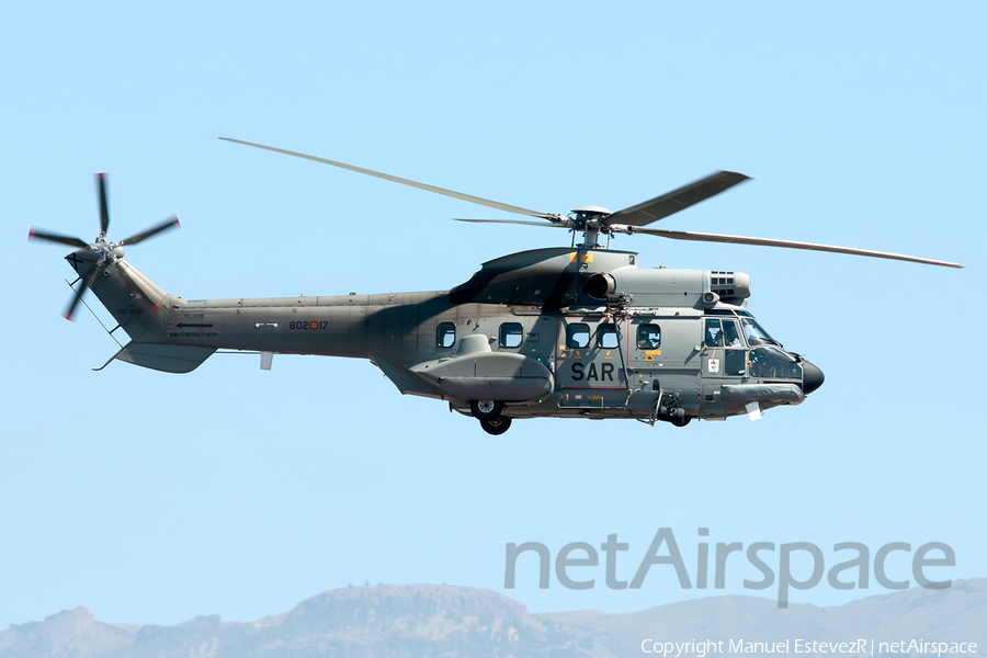 Spanish Air Force (Ejército del Aire) Eurocopter AS332L1 Super Puma (HD.21-17) | Photo 246412