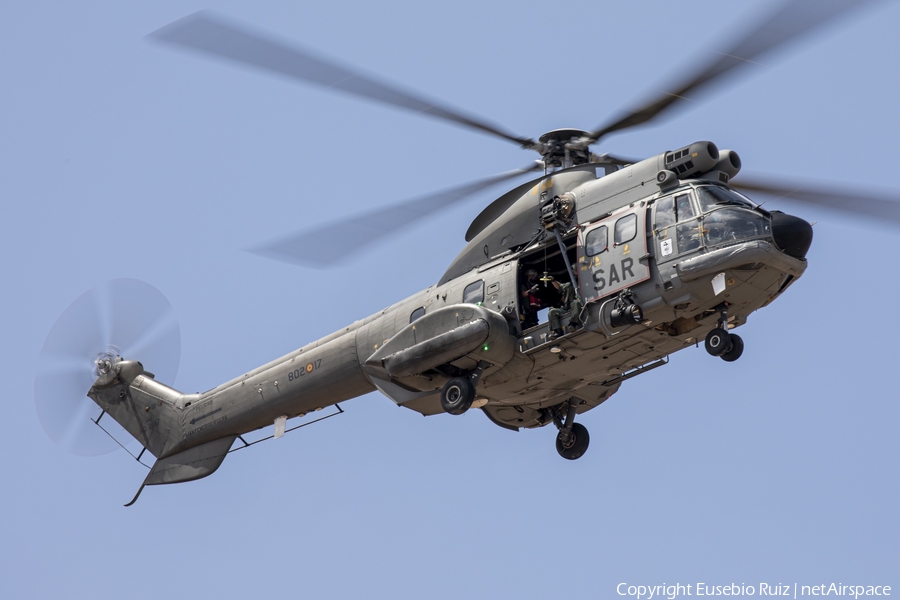 Spanish Air Force (Ejército del Aire) Eurocopter AS332L1 Super Puma (HD.21-17) | Photo 449580