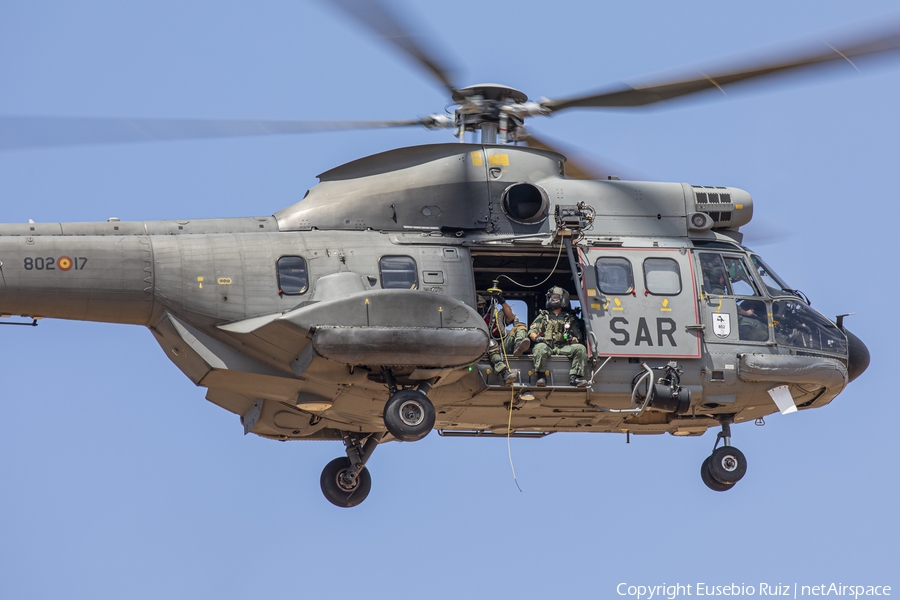 Spanish Air Force (Ejército del Aire) Eurocopter AS332L1 Super Puma (HD.21-17) | Photo 449581