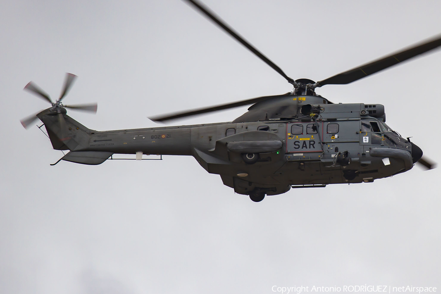 Spanish Air Force (Ejército del Aire) Airbus Helicopters H215M Super Puma (HD.21-21) | Photo 379000