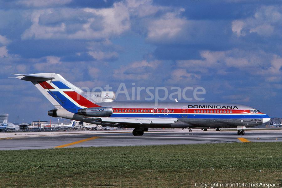 Dominicana de Aviacion Boeing 727-173C (HI-312CT) | Photo 53528