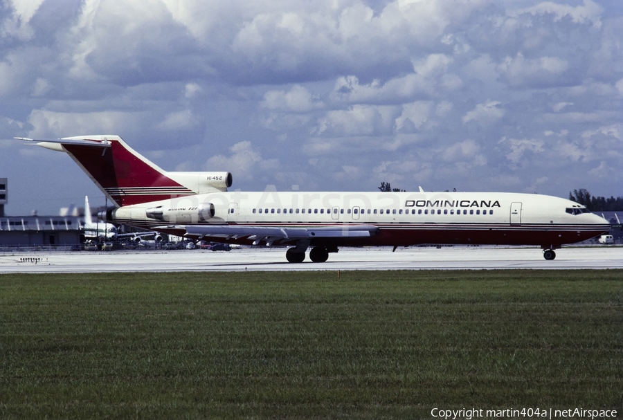 Dominicana de Aviacion Boeing 727-2D3(Adv) (HI-452) | Photo 345174