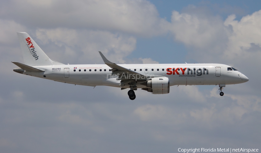 Sky High Aviation Services Embraer ERJ-190AR (ERJ-190-100IGW) (HI1090) | Photo 621017