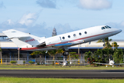 (Private) Dassault Falcon 200 (HI1095) at  San Juan - Fernando Luis Ribas Dominicci (Isla Grande), Puerto Rico