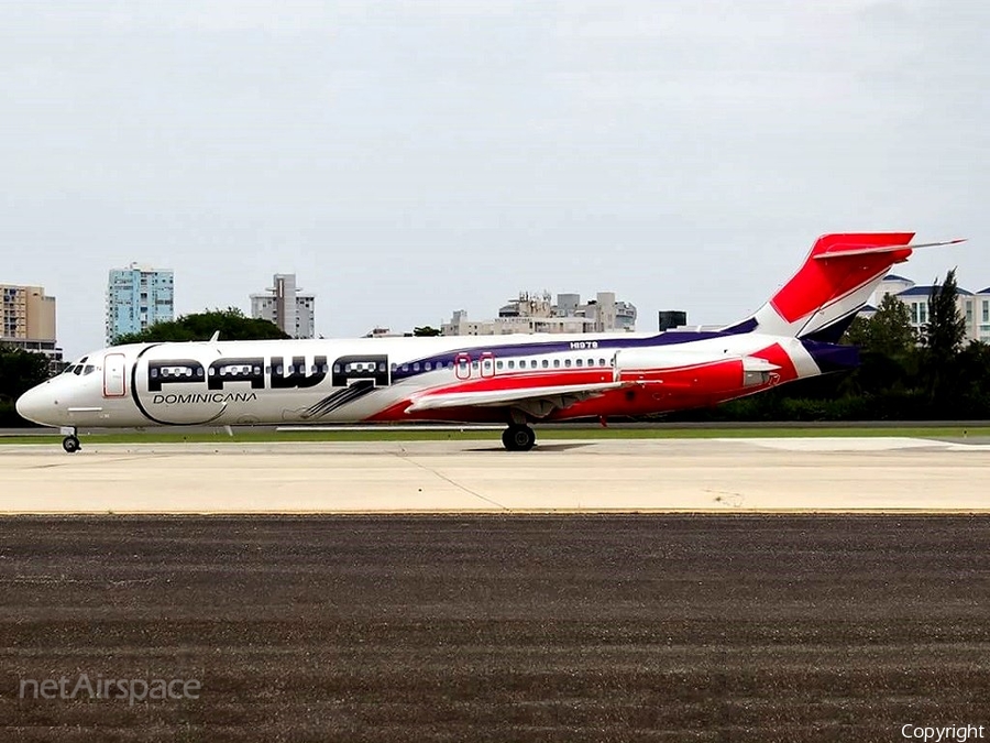 PAWA Dominicana McDonnell Douglas MD-87 (HI978) | Photo 127771