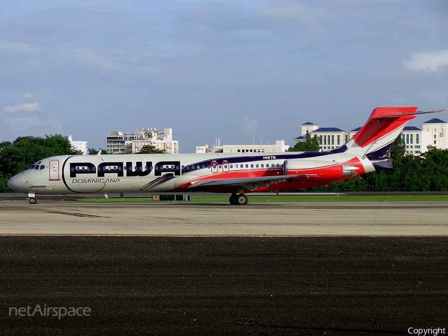 PAWA Dominicana McDonnell Douglas MD-87 (HI978) | Photo 130713