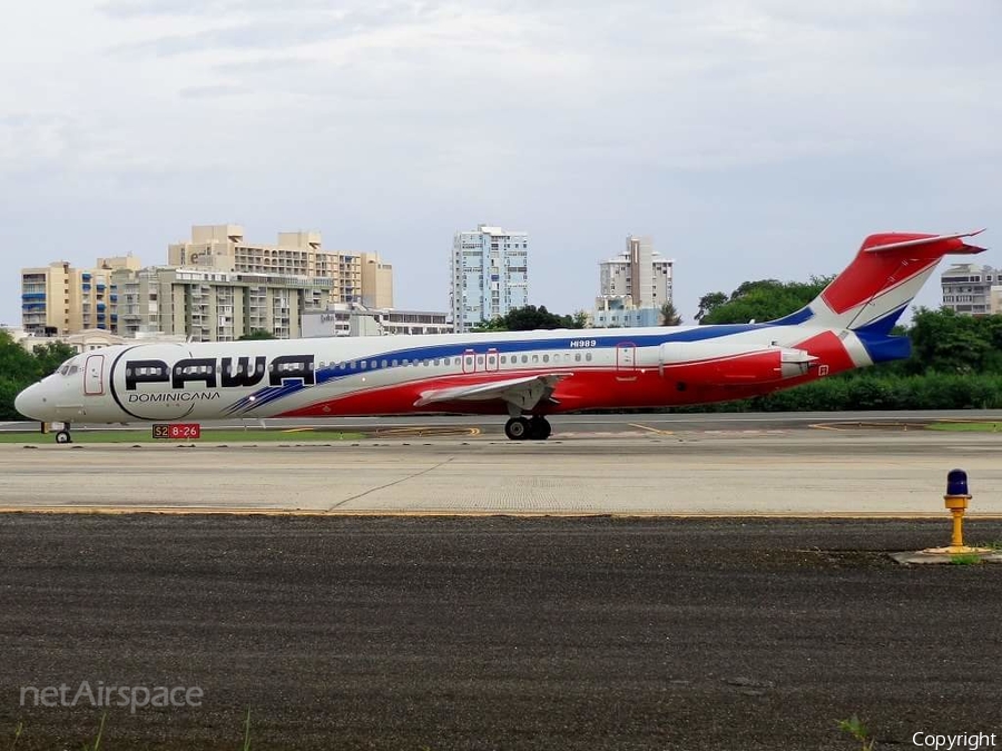 PAWA Dominicana McDonnell Douglas MD-83 (HI989) | Photo 132061