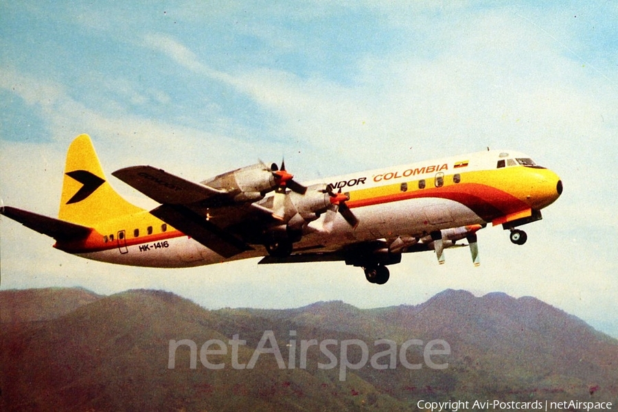 Aerocondor Colombia Lockheed L-188A Electra (HK-1416) | Photo 91316
