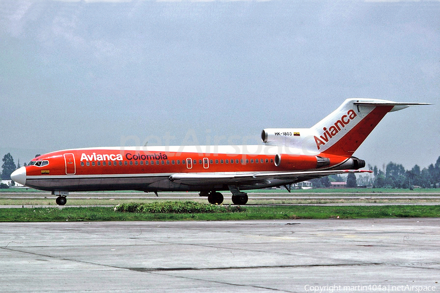 Avianca Boeing 727-21 (HK-1803) | Photo 27863