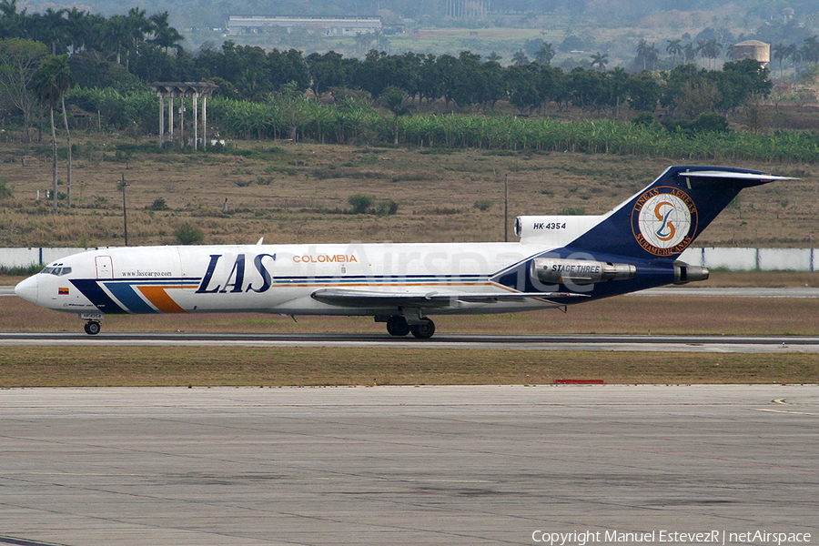 Lineas Aereas Suramericanas Boeing 727-2X3F(Adv) (HK-4354) | Photo 109492