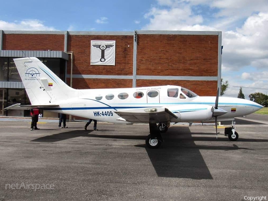 Llanera de Aviación Cessna 414A Chancellor (HK-4409) | Photo 306538