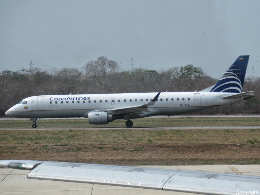 Copa Airlines Colombia Embraer ERJ-190LR (ERJ-190-100LR) (HK-4453) | Photo 300789