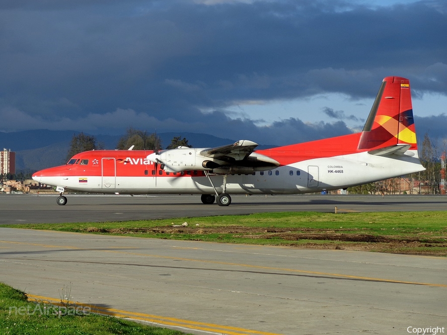 Avianca Fokker 50 (HK-4468) | Photo 30621