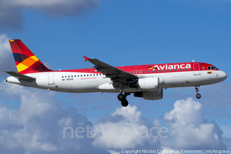 Avianca Airbus A320-214 (HK-4549) | Photo 122223