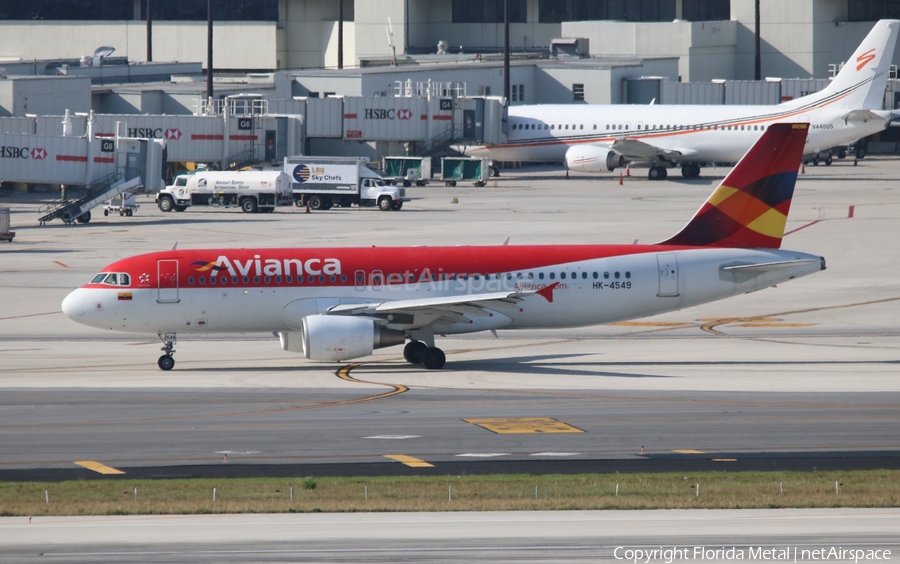 Avianca Airbus A320-214 (HK-4549) | Photo 545921