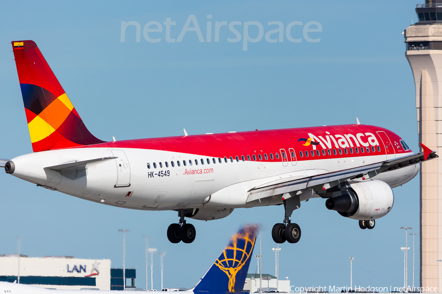 Avianca Airbus A320-214 (HK-4549) | Photo 97029