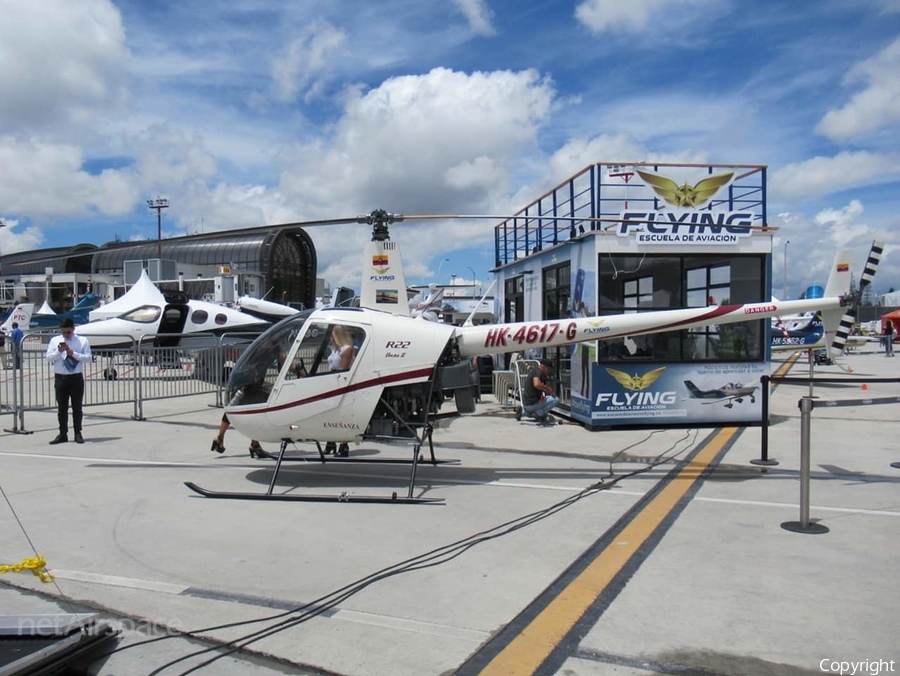 Flying Escuela de Aviación Robinson R22 Beta II (HK-4617-G) | Photo 350854