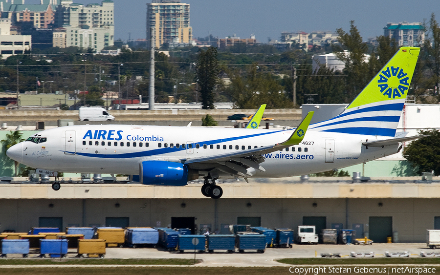 Aires Colombia Boeing 737-73S (HK-4627) | Photo 2319