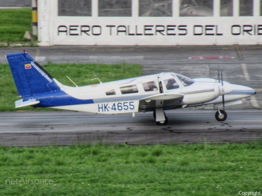 Solair Jet Piper PA-34-200T Seneca II (HK-4655) | Photo 342037