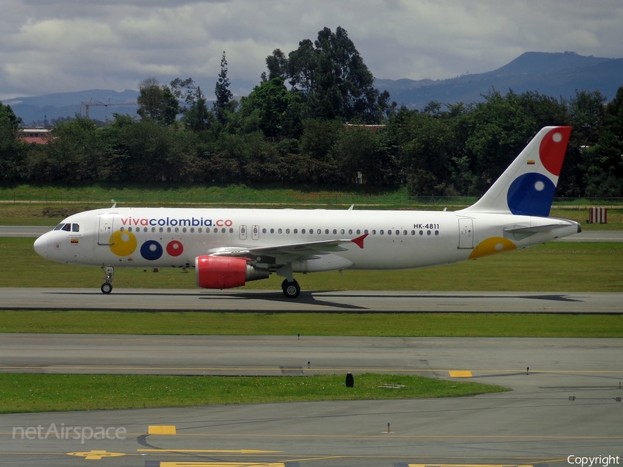 Viva Air Colombia Airbus A320-214 (HK-4811) | Photo 30701