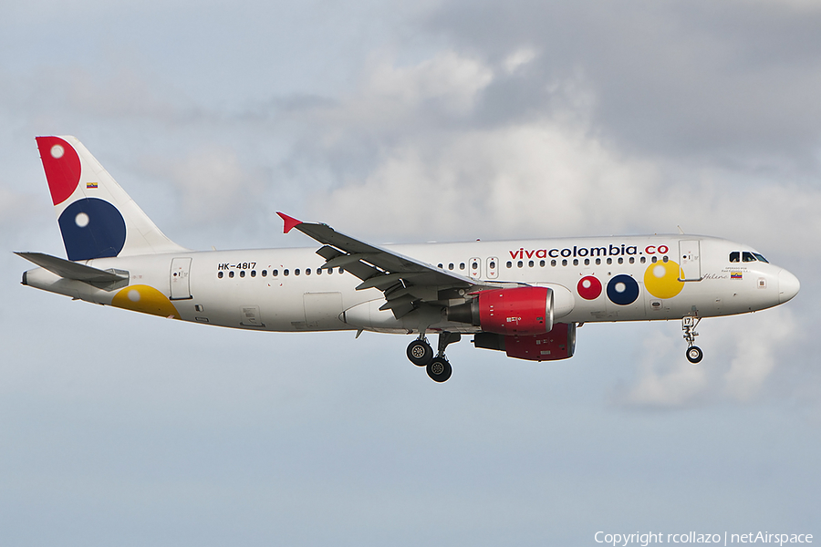 Viva Air Colombia Airbus A320-214 (HK-4817) | Photo 97717